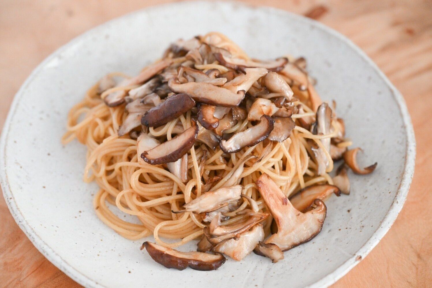 きのこのパスタ