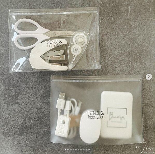 小物収納にぴったりなPVCケース