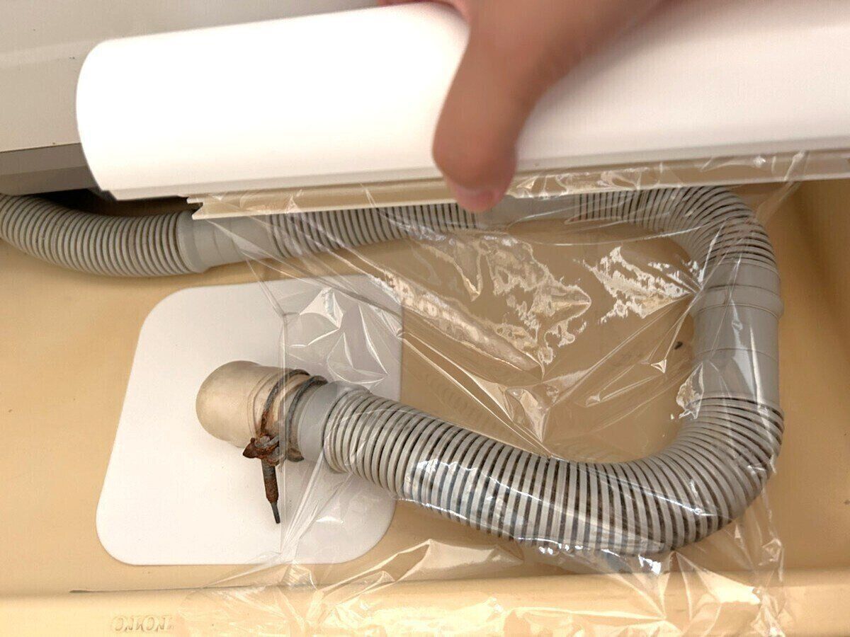 洗濯機の排水溝