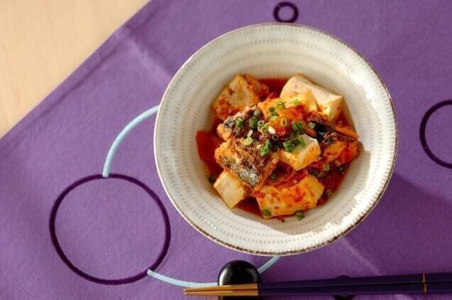 手軽にキムチ煮