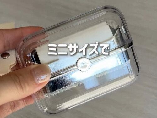 今話題の新作！【ダイソー】可愛いサイズ感で持ち歩きにも便利！「取り替え式2wayほこり取り」のご紹介