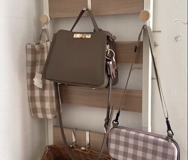 【ダイソー】高見えする！マグネットウッドポイントフック