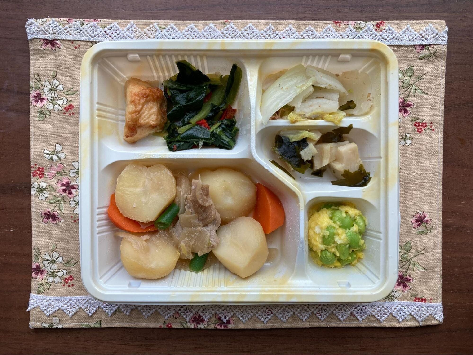 ニチレイフーズダイレクト　冷凍宅配弁当　肉じゃがセット