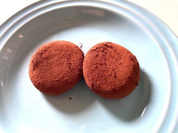 ココアをまぶして