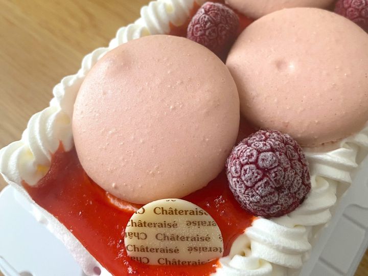 デザートアイスケーキベリーレアチーズ