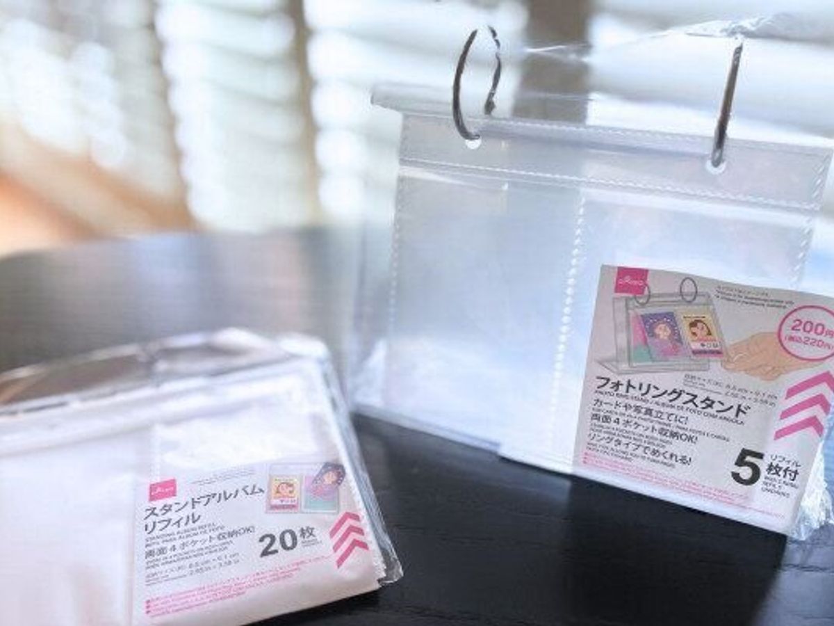 収納して飾れる!ダイソー「フォトリングスタンド」と「リフィル」