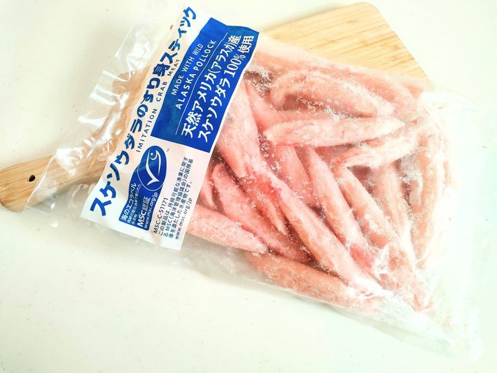 コストコのスケソウダラのすり身スティック