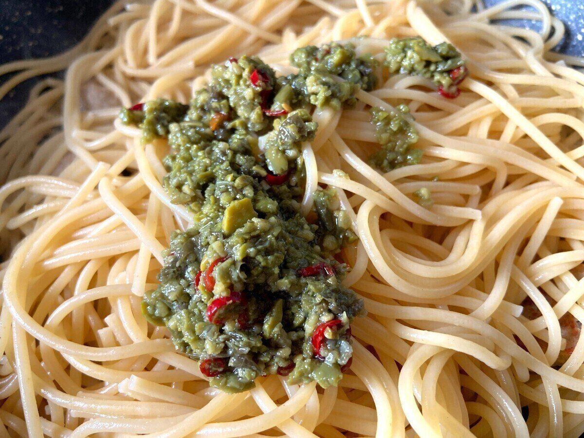 パスタに合わせて