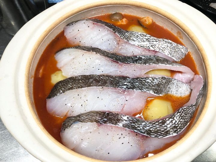 タラを一番上に