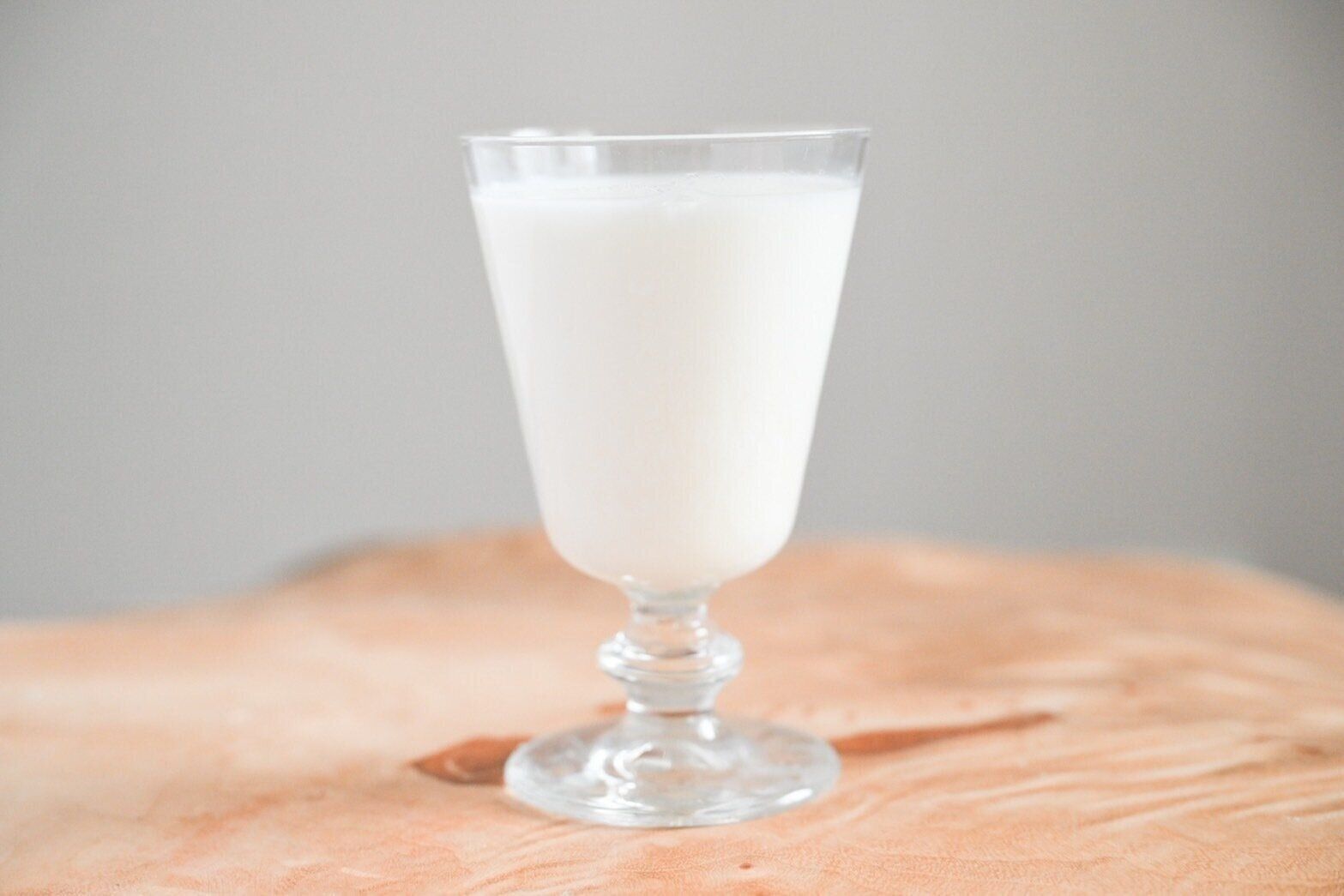 グラスに入ったラッシー