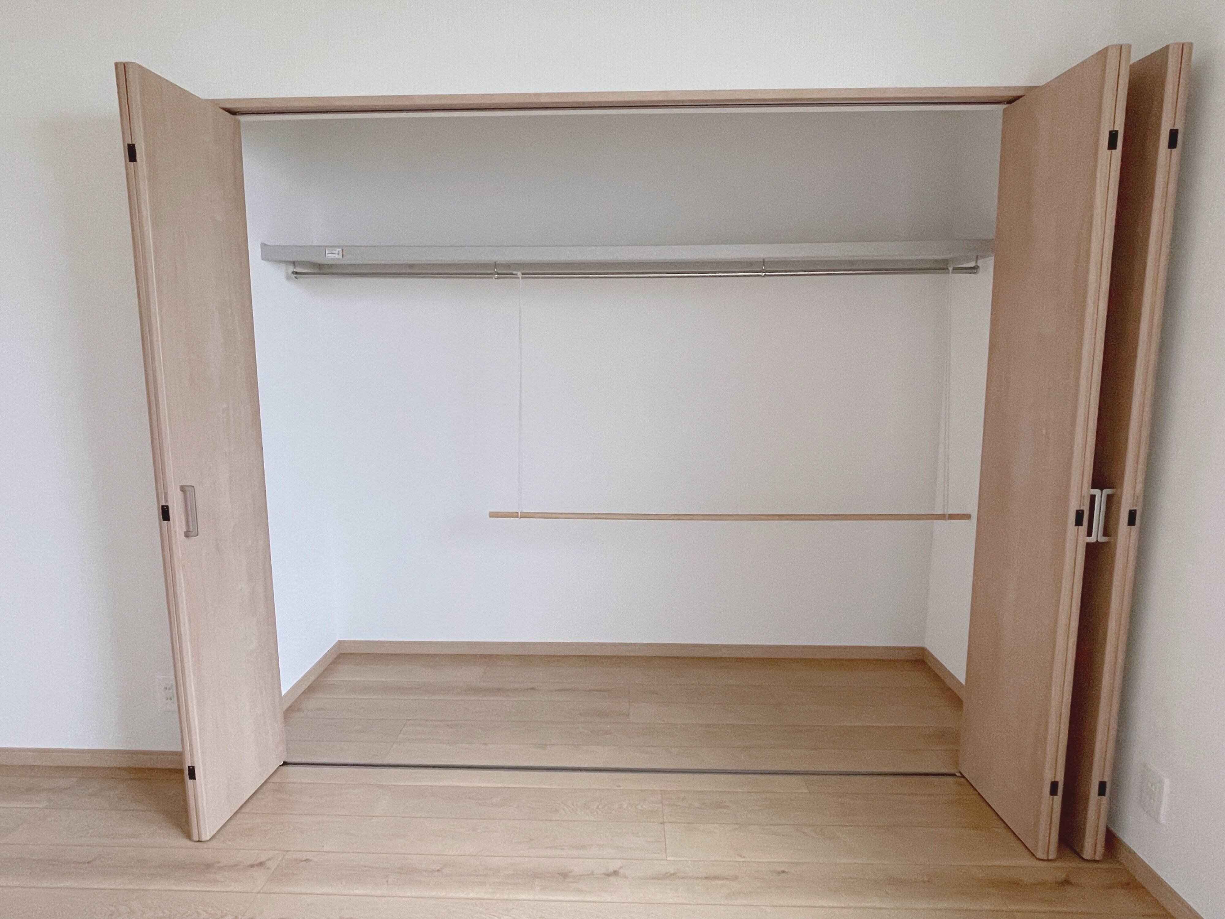 衣替えシーズン毎に掃除すればいいから