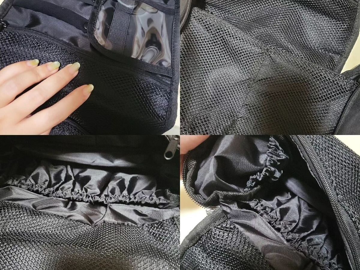 容量は約5L!収納力たっぷりの「スッキリまとまるジュエリーメイクポーチ L」