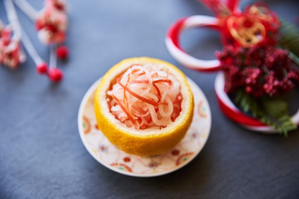 【簡単おせち】ゆずなます