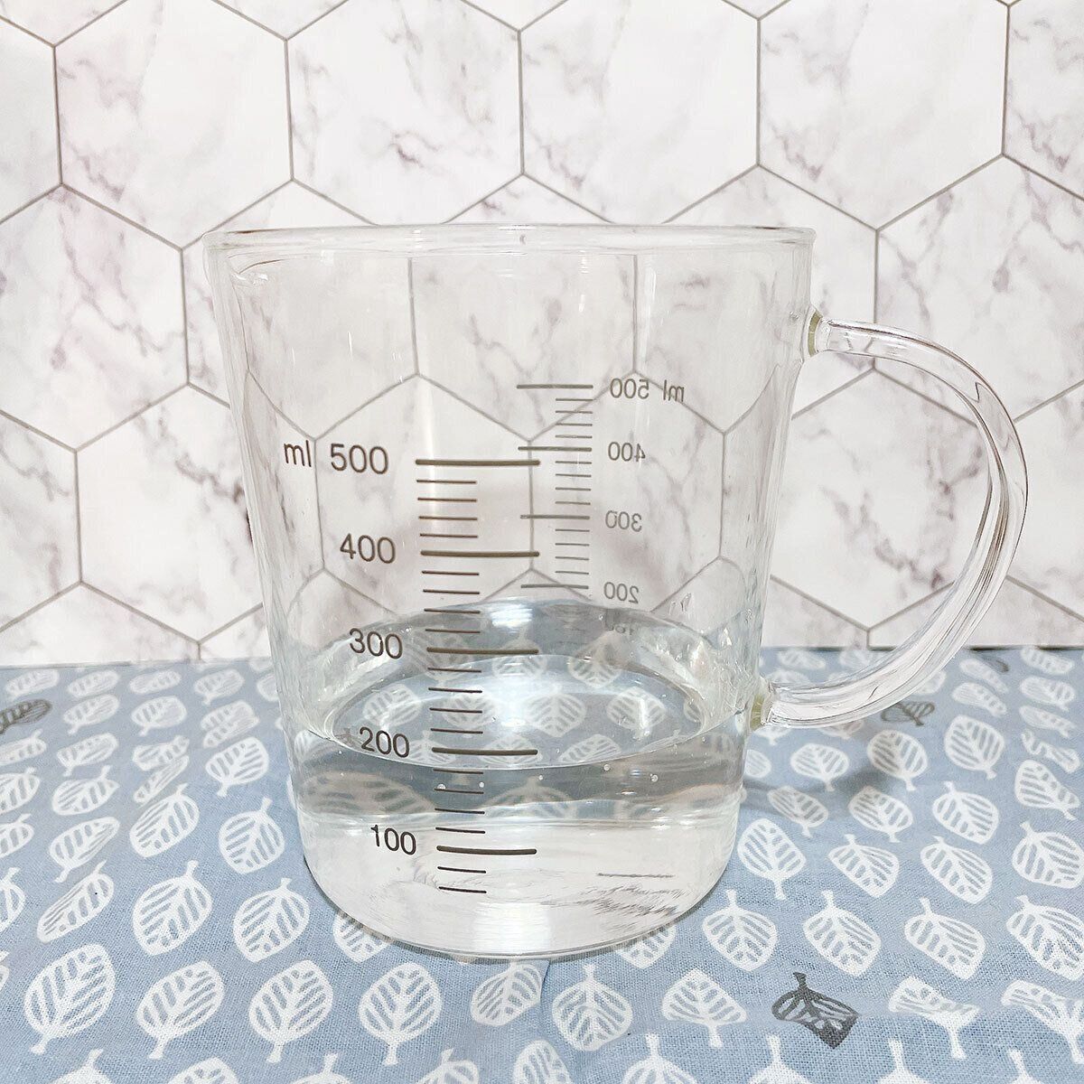 耐熱ガラスメジャーカップ
