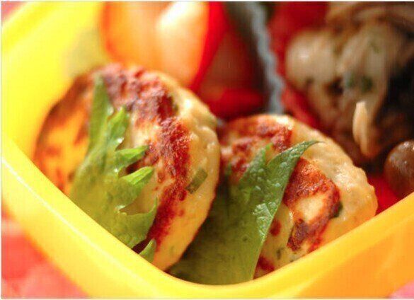 冷凍で作り置き　豆腐入り大葉つくね