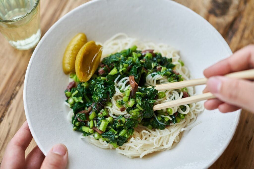 モロヘイヤそうめん