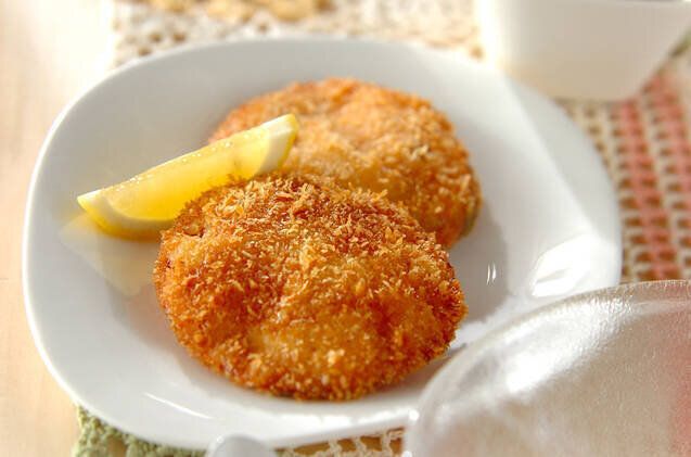 バジル風味ハムカツ