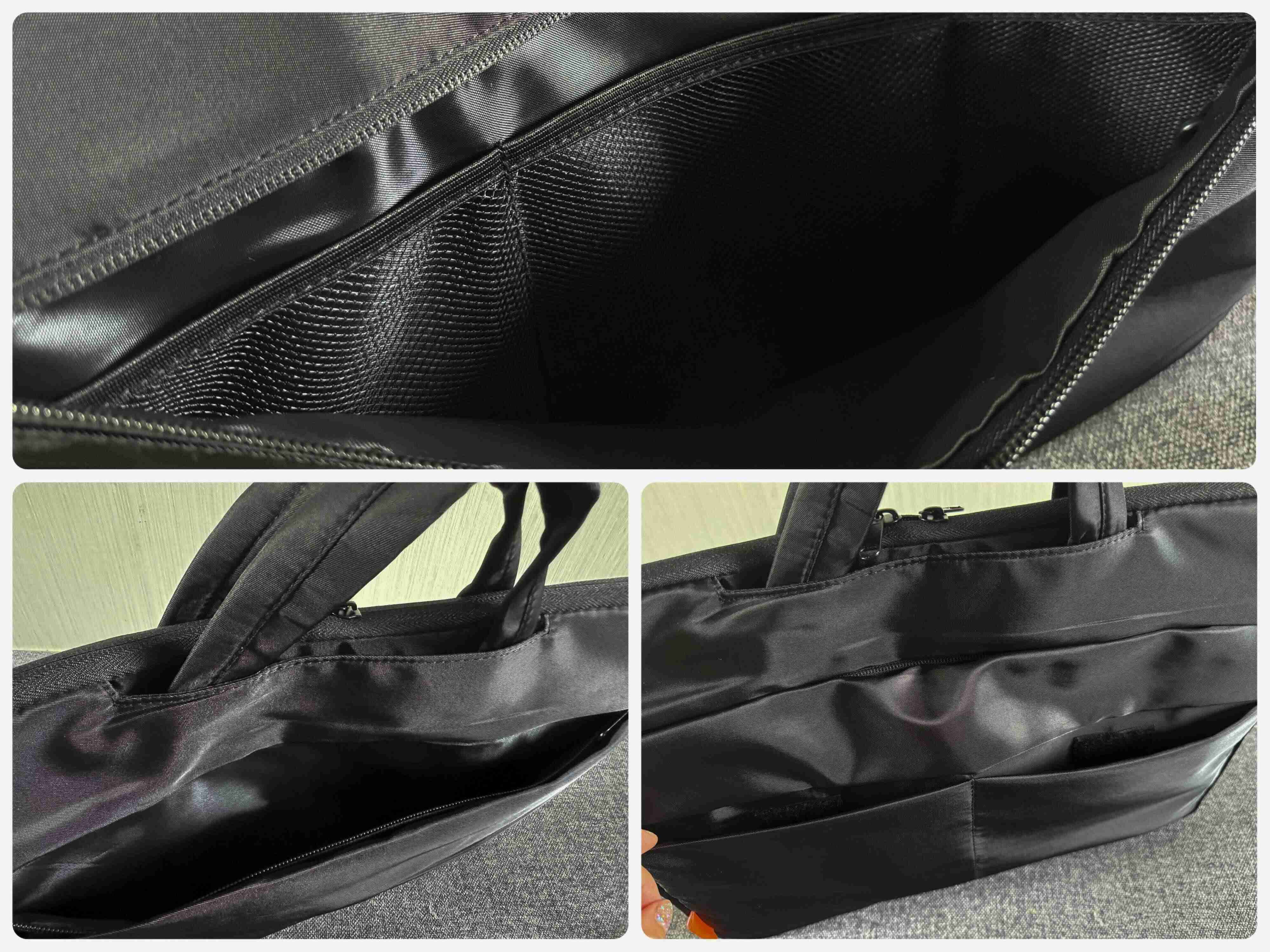 外ポケットが多くてPCアクセサリも収納しやすい