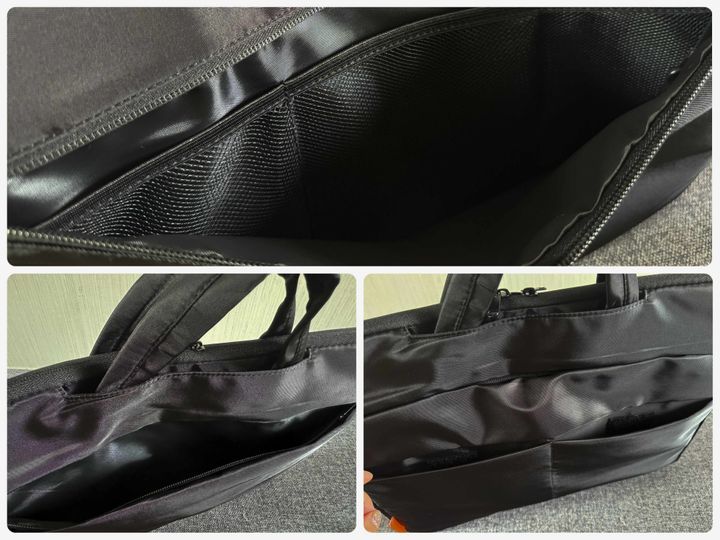 外ポケットが多くてPCアクセサリも収納しやすい