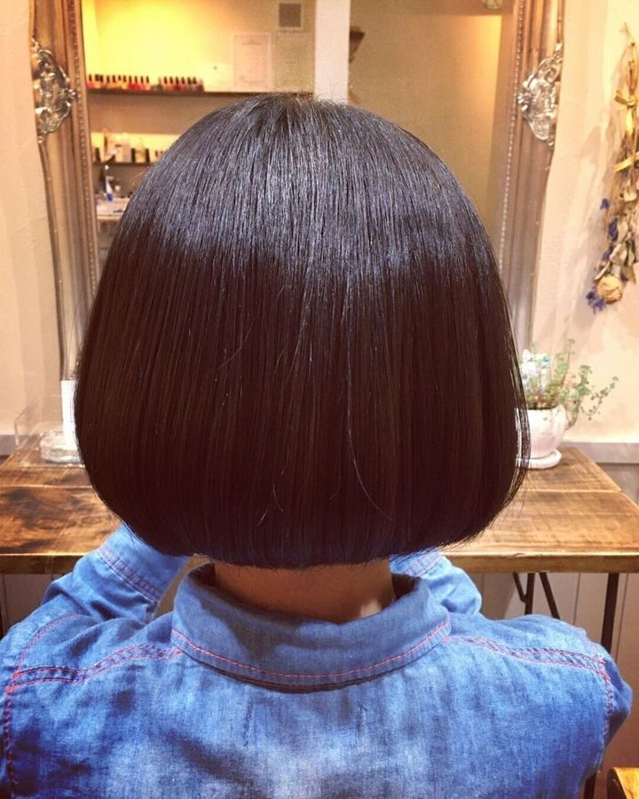 小学生女子も納得のキュートなヘアスタイル。子どもだからこその美髪を活かす!定番ボブスタイル