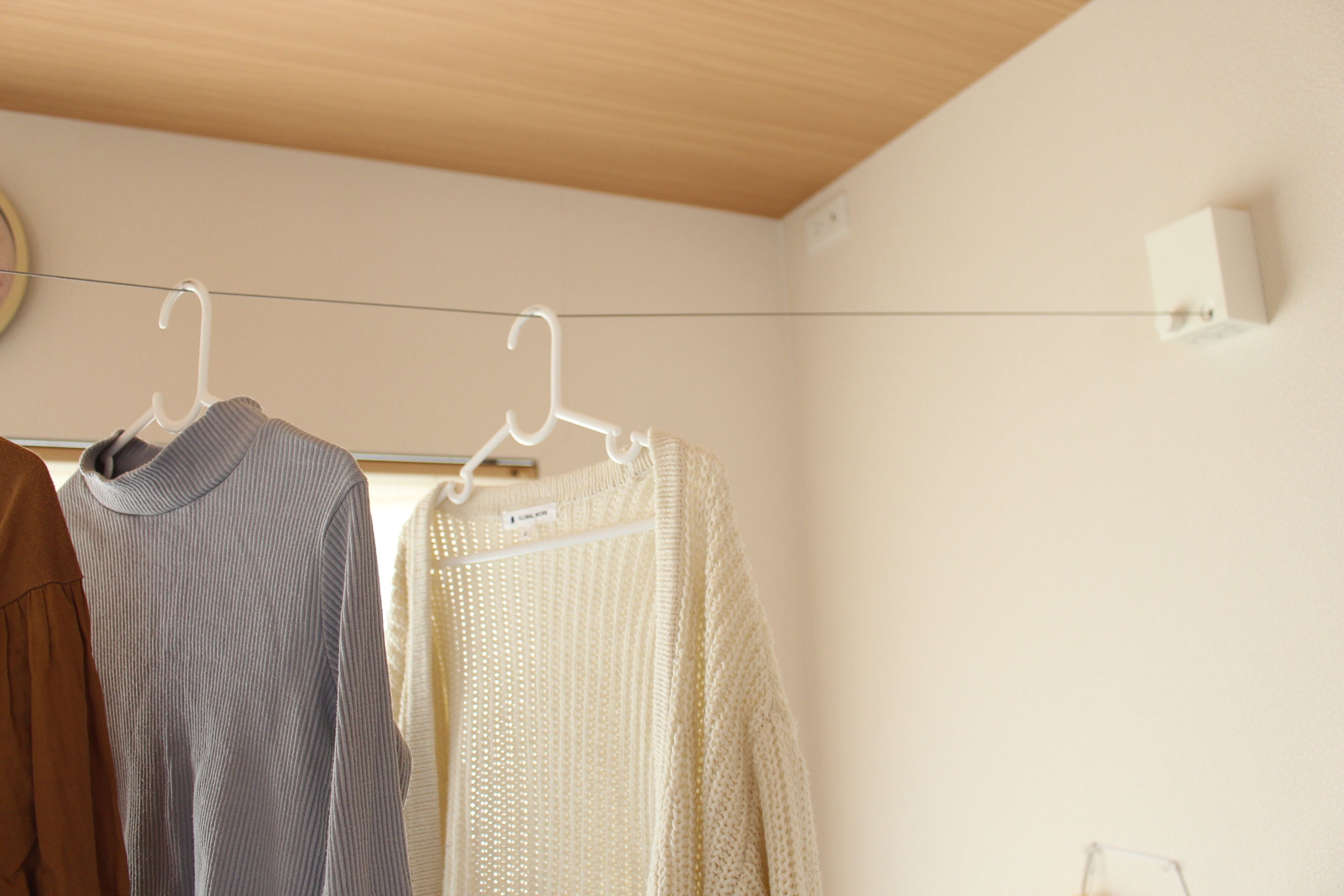 花粉の季節に ニトリ 楽天市場でみつけたおしゃれな部屋干しアイテム サンキュ