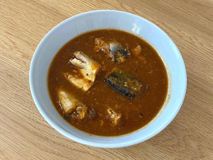 さば缶でつくる ベンガル風フィッシュカレー