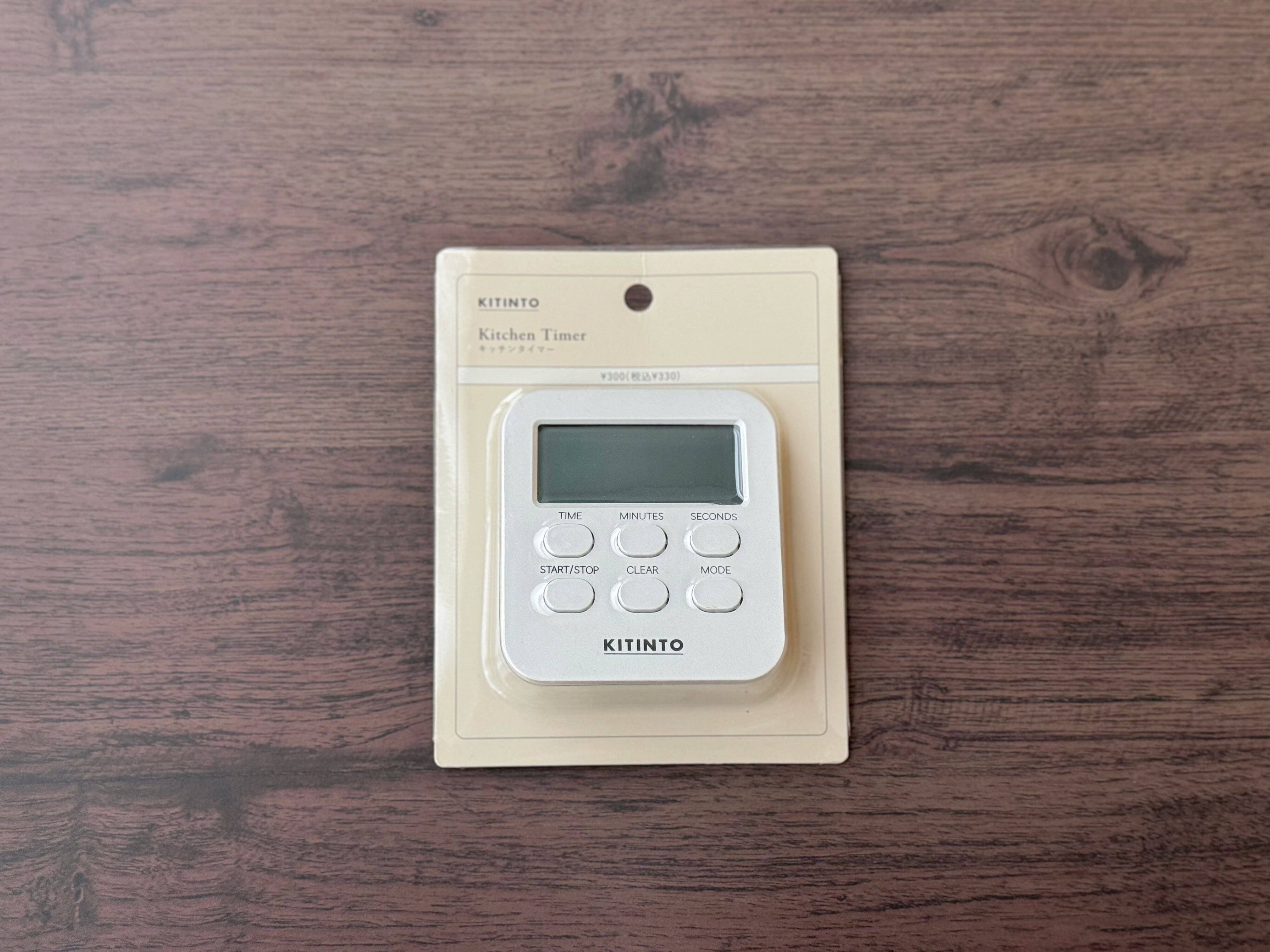 3COINSのキッチンタイマー