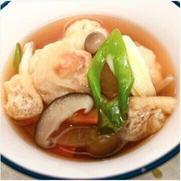 残ったご飯をリメイク☆だんご汁