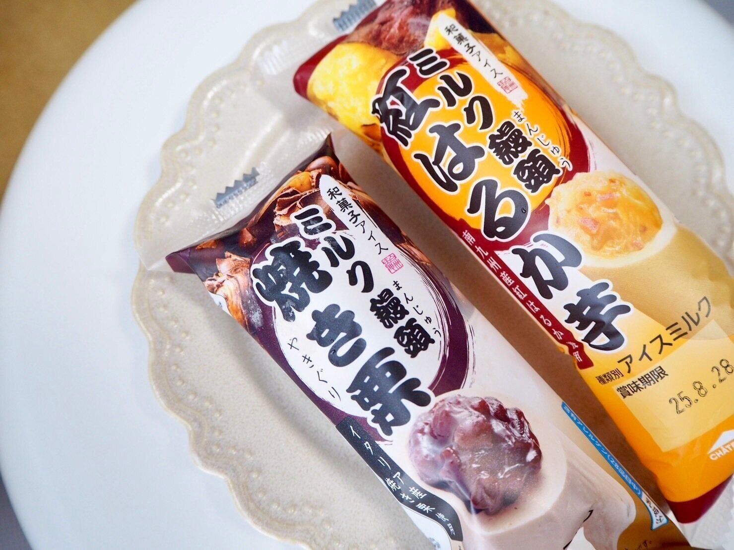 シャトレーゼ「和菓子アイス ミルク饅頭」商品写真