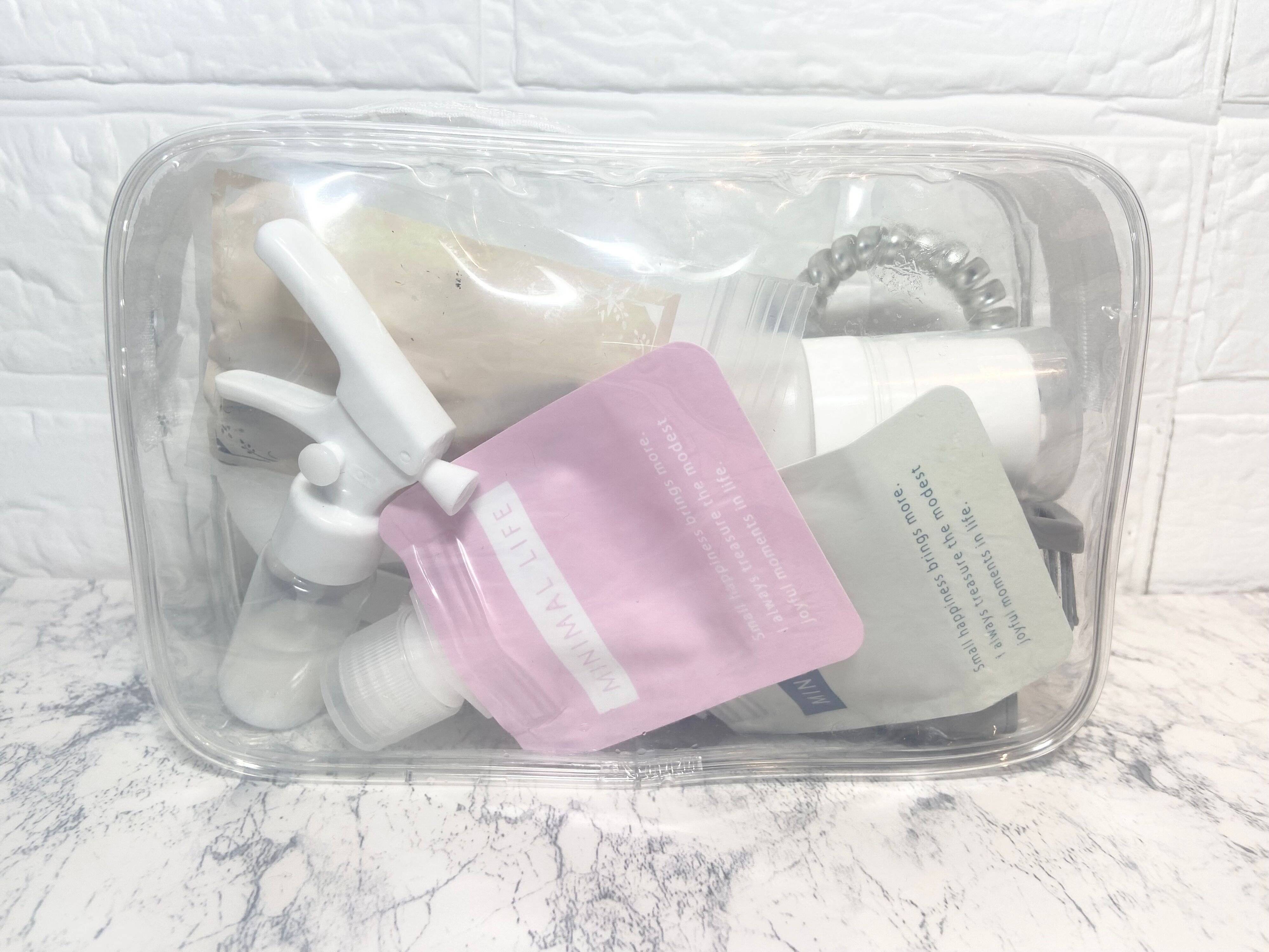 100円ショップの商品で作る旅行用ポーチ