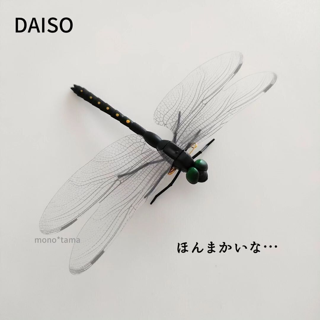 ほんまかいな…超話題、売り切れ続出の「とんぼブローチ黒」