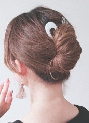 40代女性似合うヘアアレンジ 22最新 不器用でも簡単にかわいくなれるヘアアレンジアイデア集 サンキュ