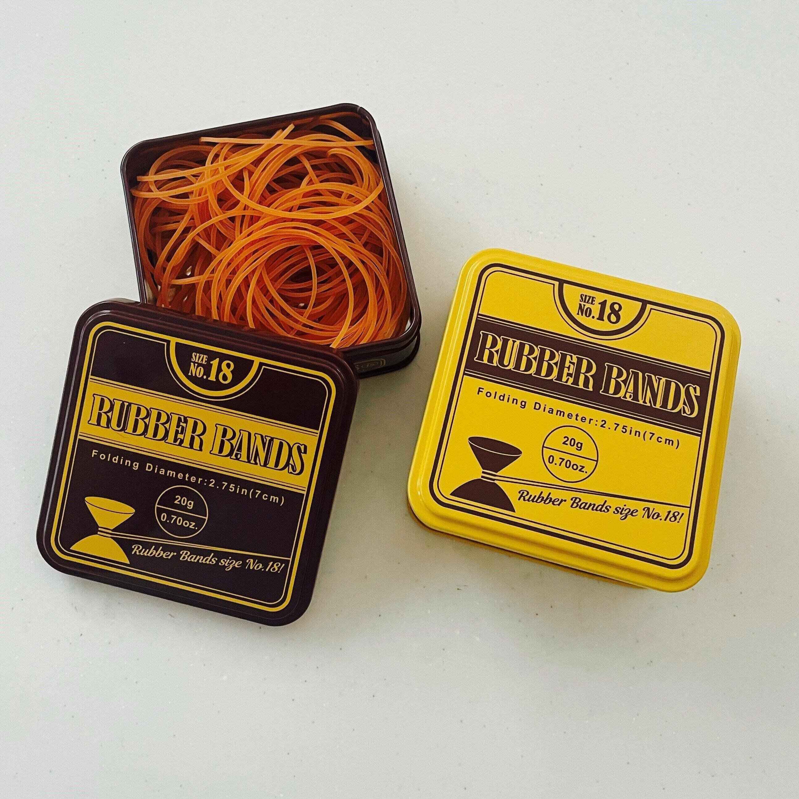 ダイソー 生活感の代名詞 輪ゴムがこんなオシャレな容器で売られているって知ってた サンキュ