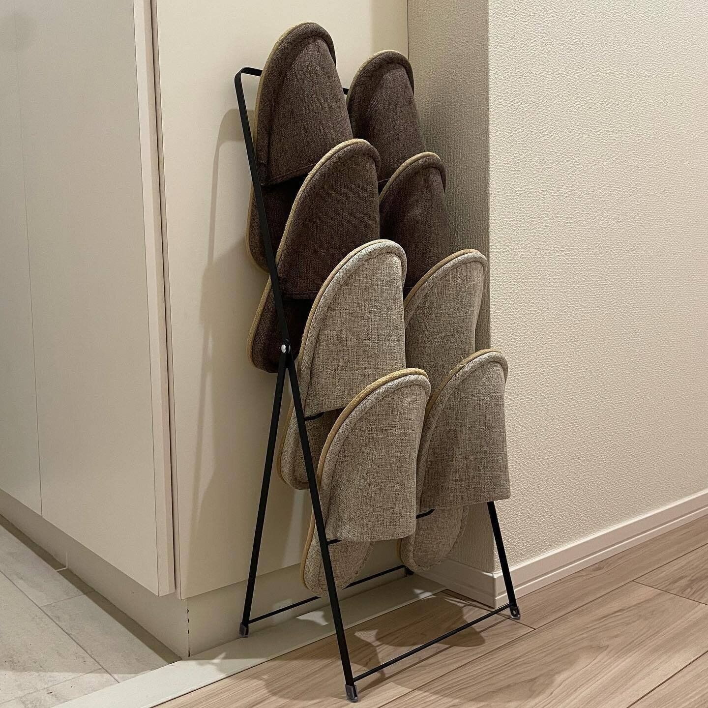 スリッパ収納に悩んでいる人はこれ！「スリッパラック」