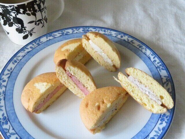 カラフルな断面