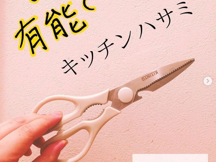 これ有能 衛生面で頼りになる3coinsのキッチンハサミの使い方 サンキュ
