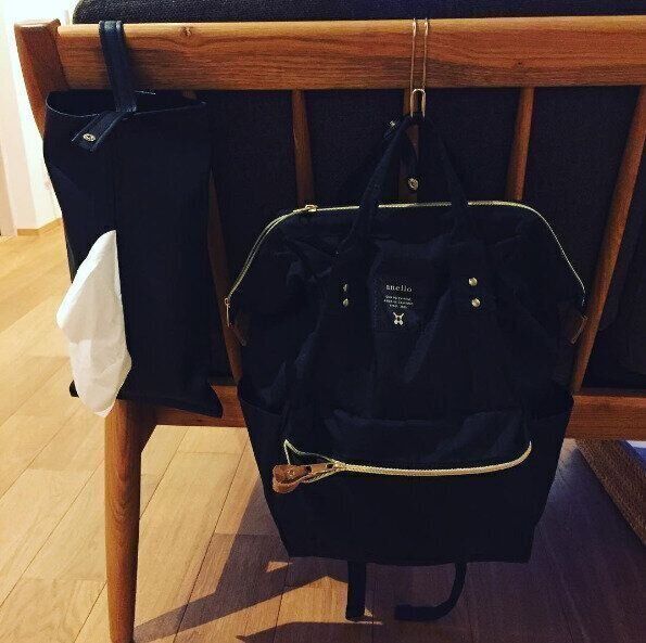 毎日使うカバンはあえて出しっぱなし収納にするのがオススメ