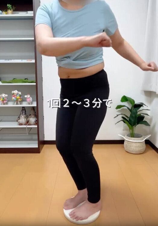 【3COINS】ボードに乗ってツイストするだけ