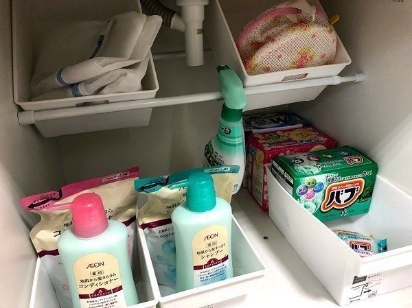 洗面台下キャビネット完成