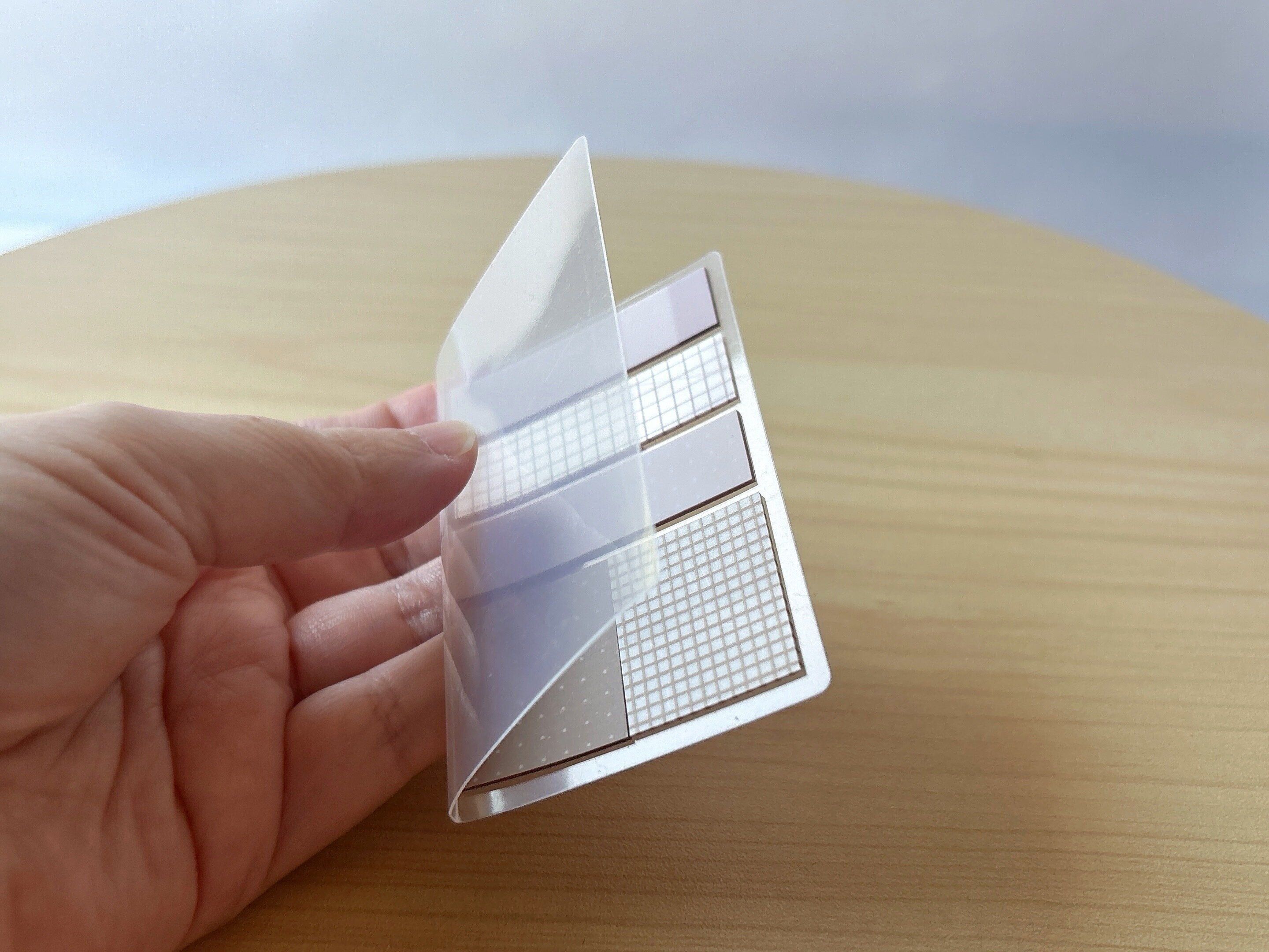 セリアLJP フィルム付箋 75P シンプル