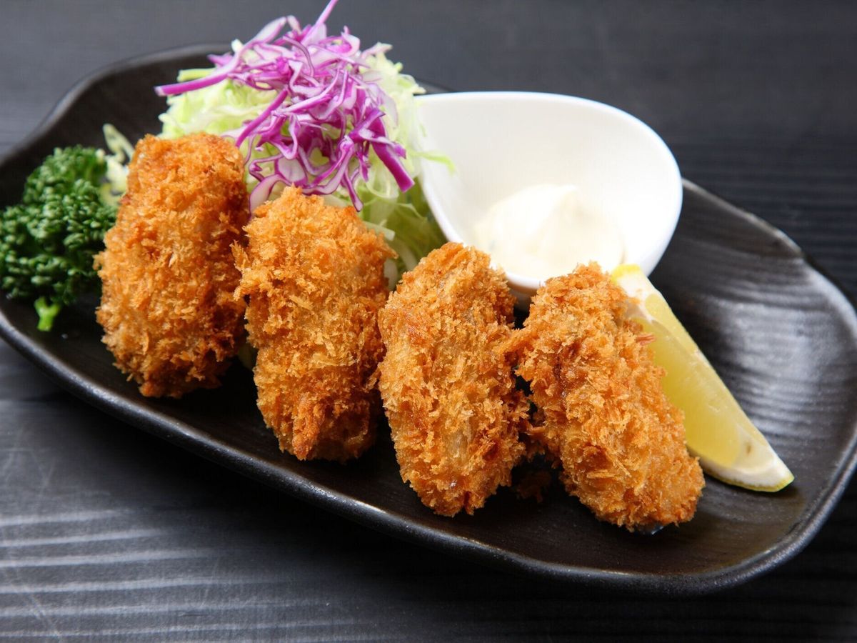 牡蠣の唐揚げ