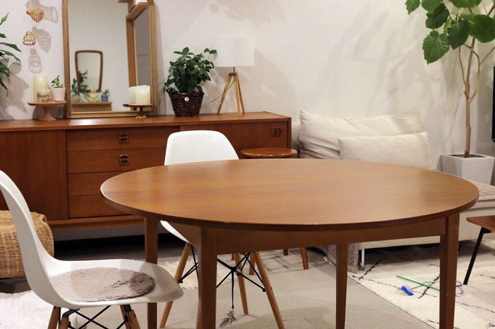 テーブルリセット