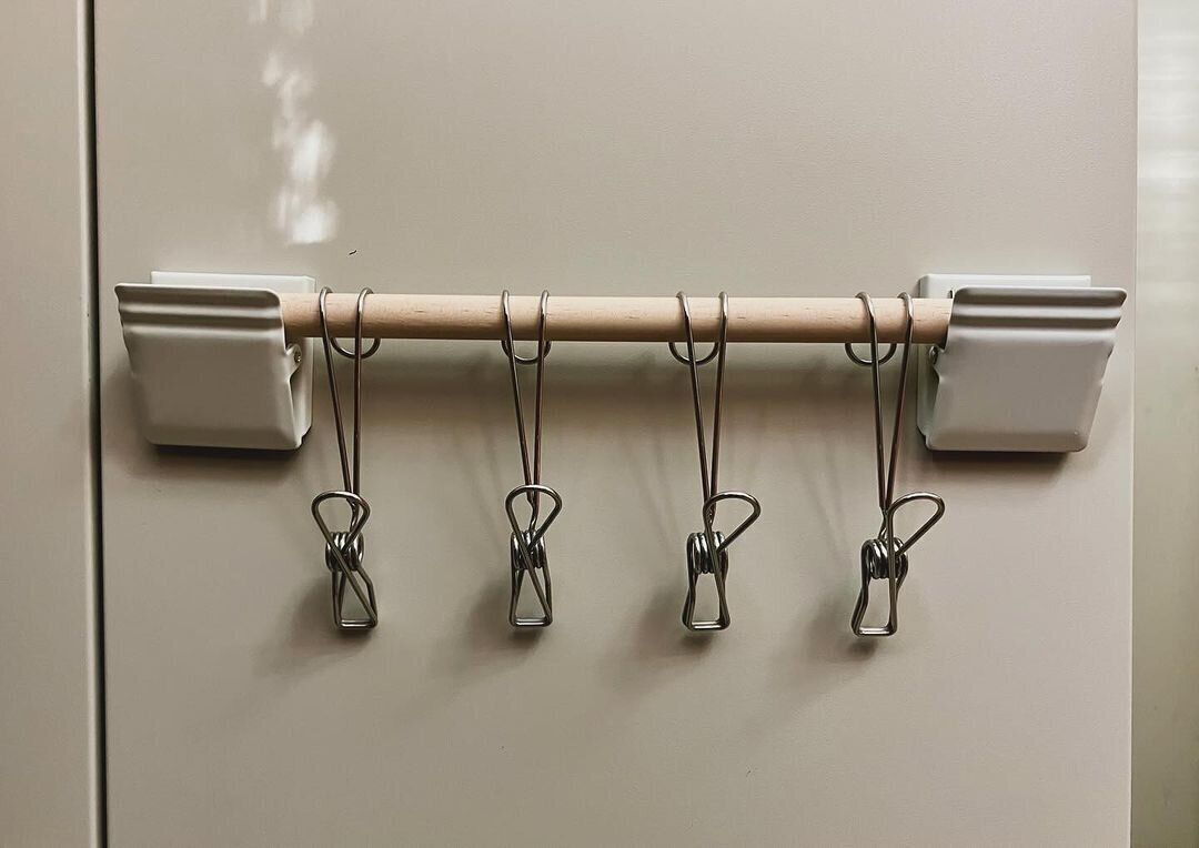 【ダイソー】ダイソーアイテムでつくる簡易物干しスペース