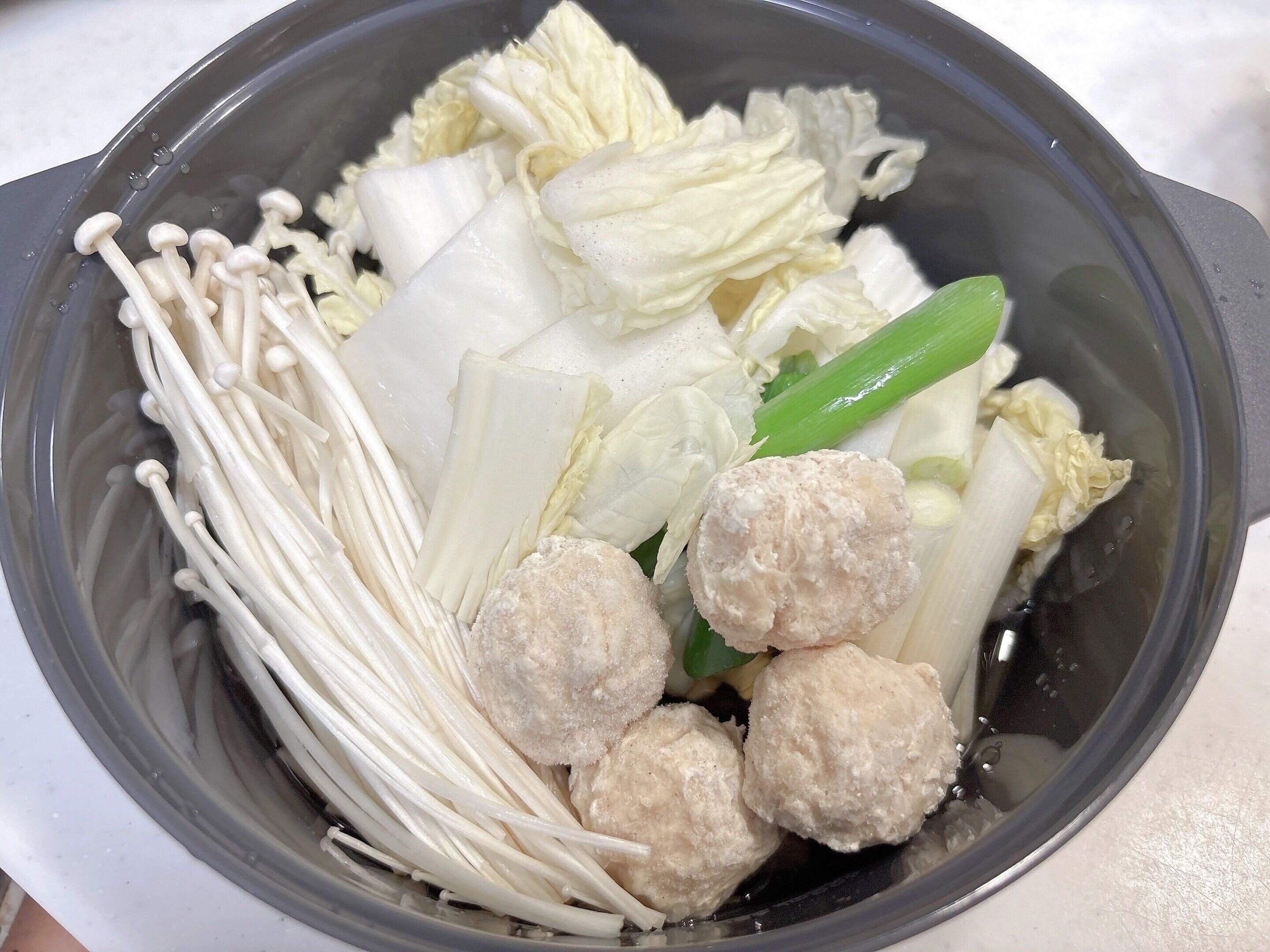 ダイソーレンジ鍋