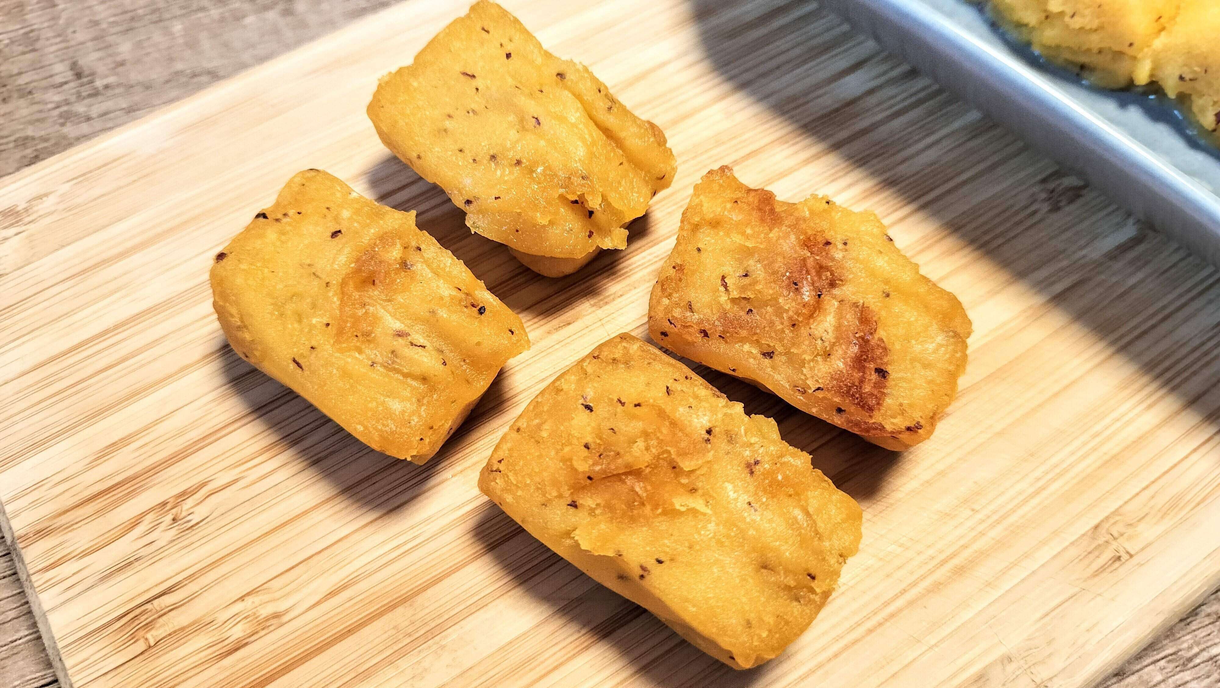 トースターで焼いたスイートポテト