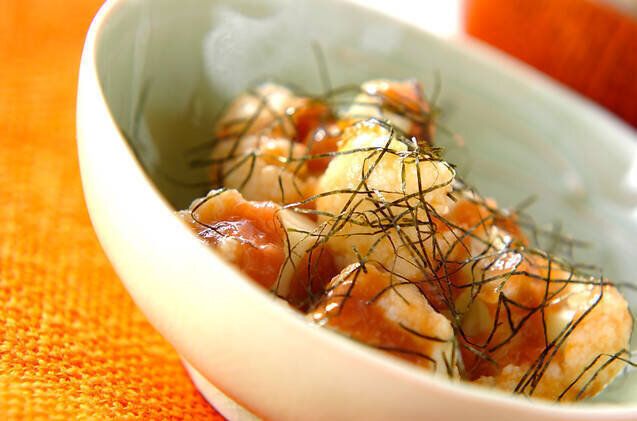 カリフラワーの梅風味