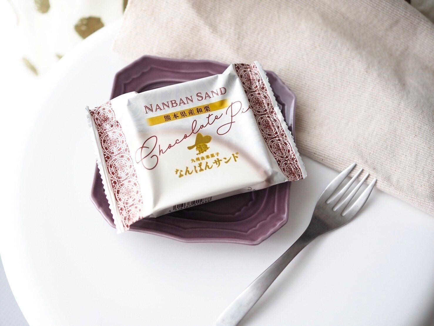 シャトレーゼ「なんばんショコラサンド 熊本県産和栗」商品写真