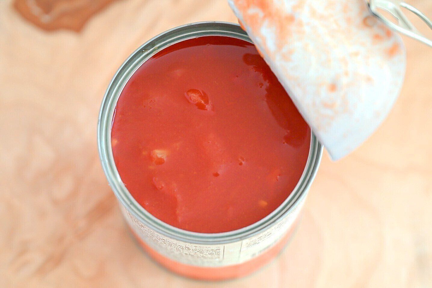 トマト缶の中身