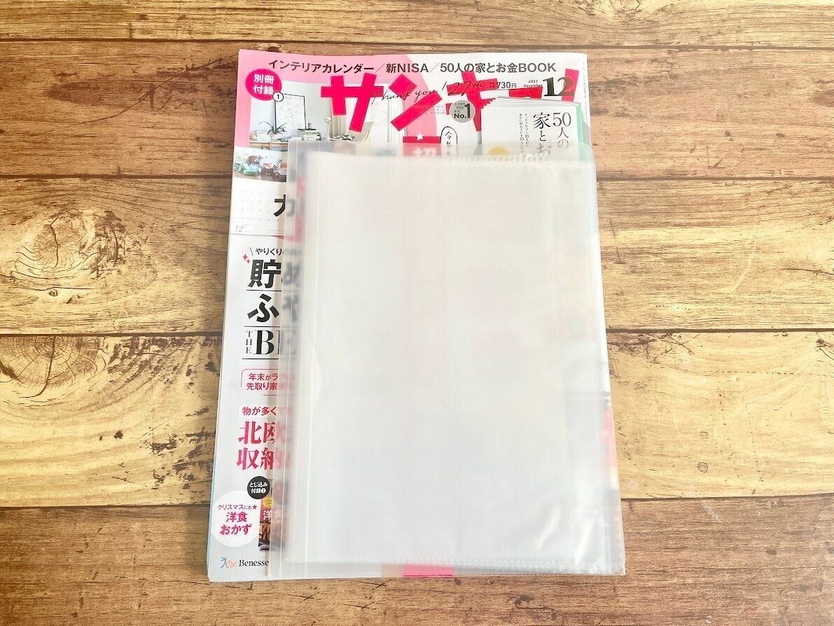 雑誌よりだいぶ小さいA5サイズ