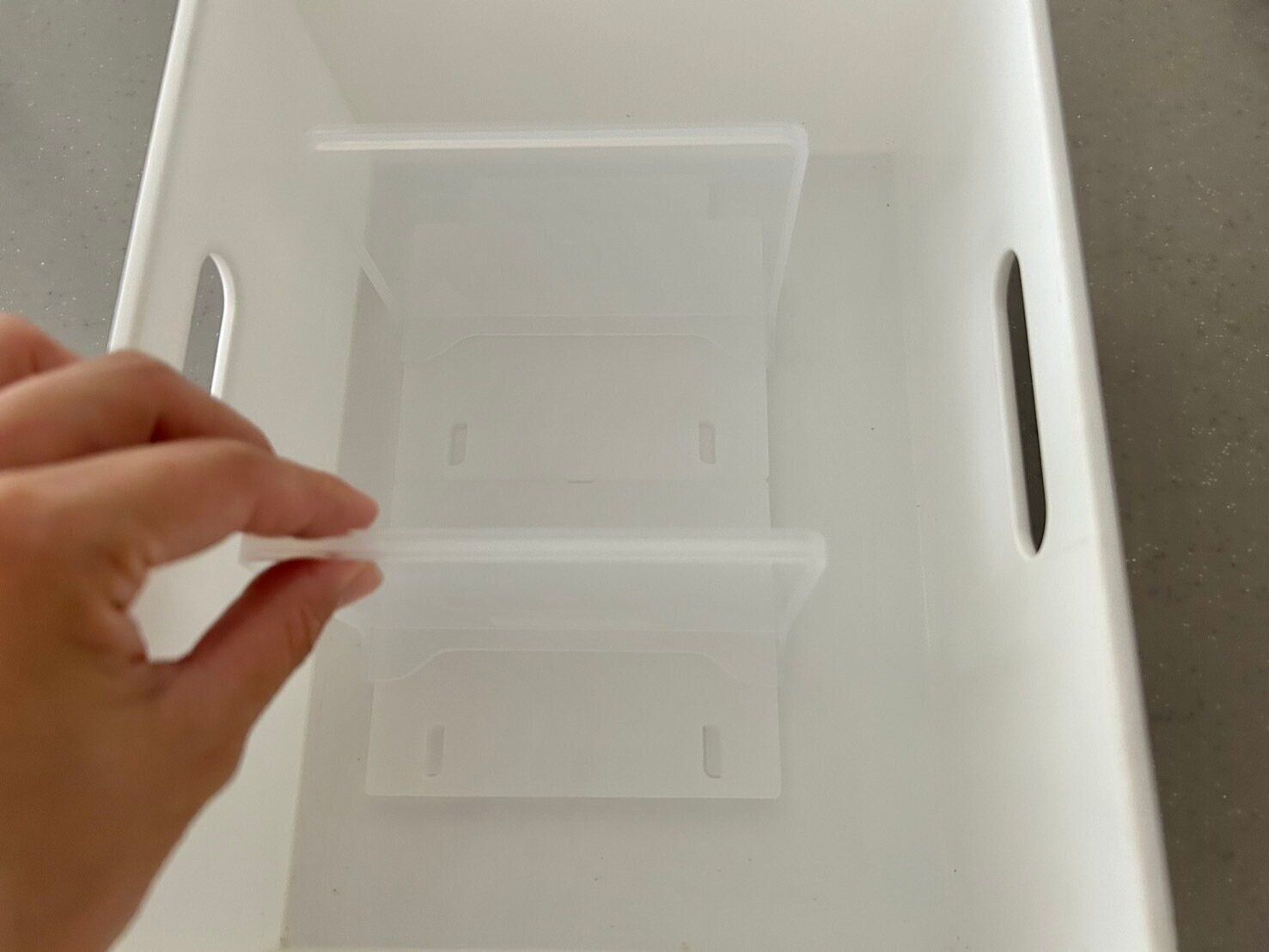 【ダイソー】仕切りがあると使いやすさUP！ボックス内の整理にはコレ